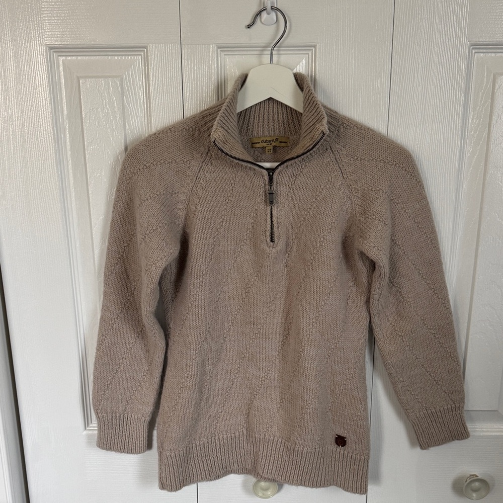 Dubarry of Ireland Beige Quarter-Zip - Alpaca